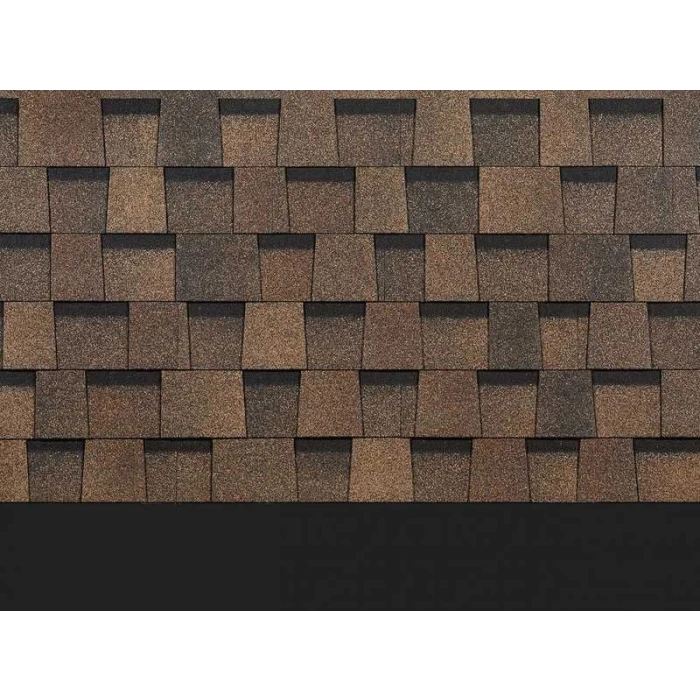 Ламинированная черепица Docke DRAGON LUX Трюфель