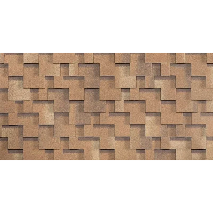 Гибкая черепица Технониколь Шинглас Болеро Песок